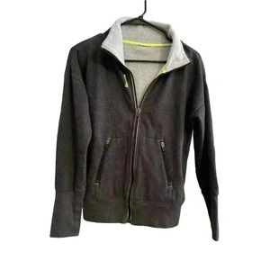 REEBOK BLACK SWEATER JACKET